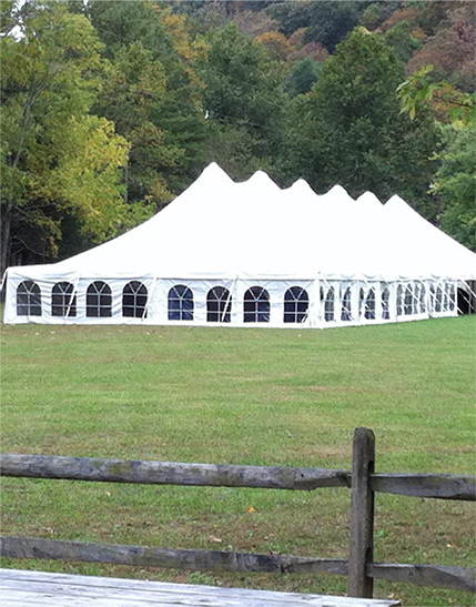 Masterpiece Rentals provides party tent rentals in Elkins, WV