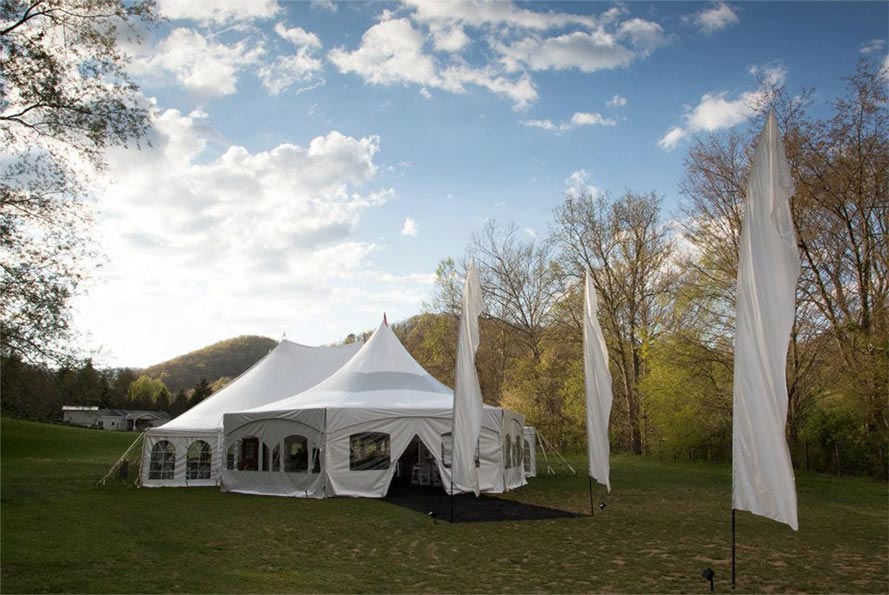 Masterpice Rentals specializes in party tent rentals in West Virginia